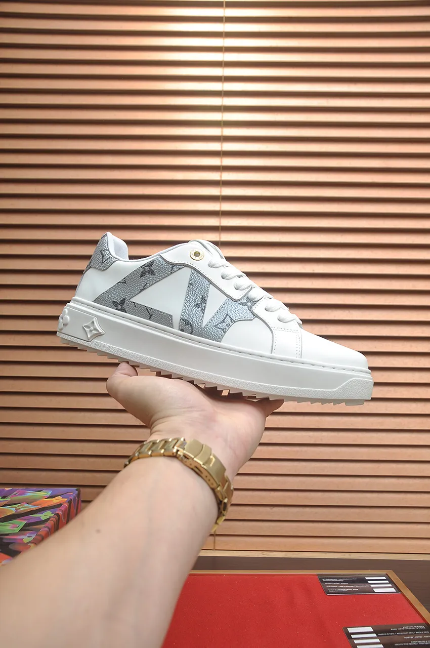 Men's shoes 💰540💶[LOUIS VUITTON] Original order price (mesh lining) new model 🍀LV Louis Vuitton * - top version of LV classic trendy shoes! Use imported original cowhide leather, cloth cowhide lining and original wear-resistant rubber outsole! High quality products! Code number 38-45 (45 is custom-made and cannot be returned or exchanged)